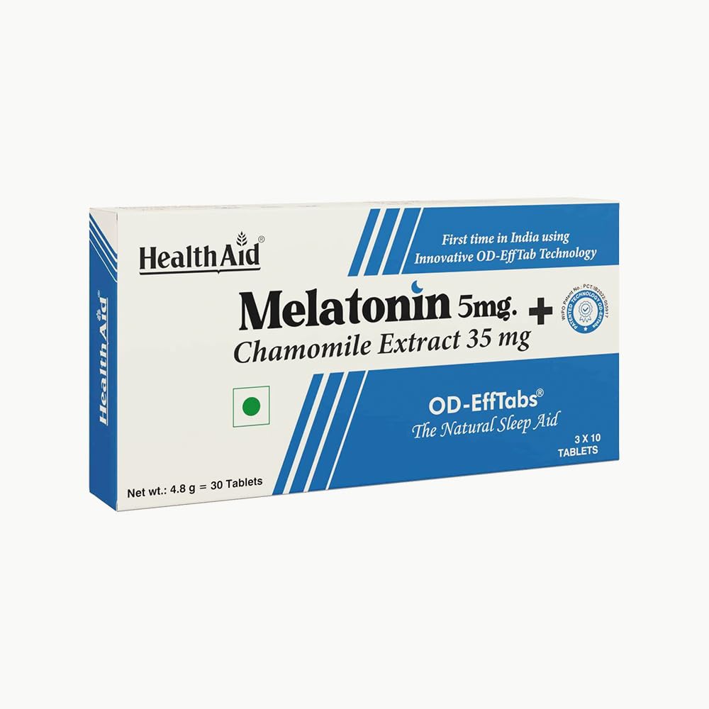 HealthAid Melatonin + Chamomile Sleep S...
