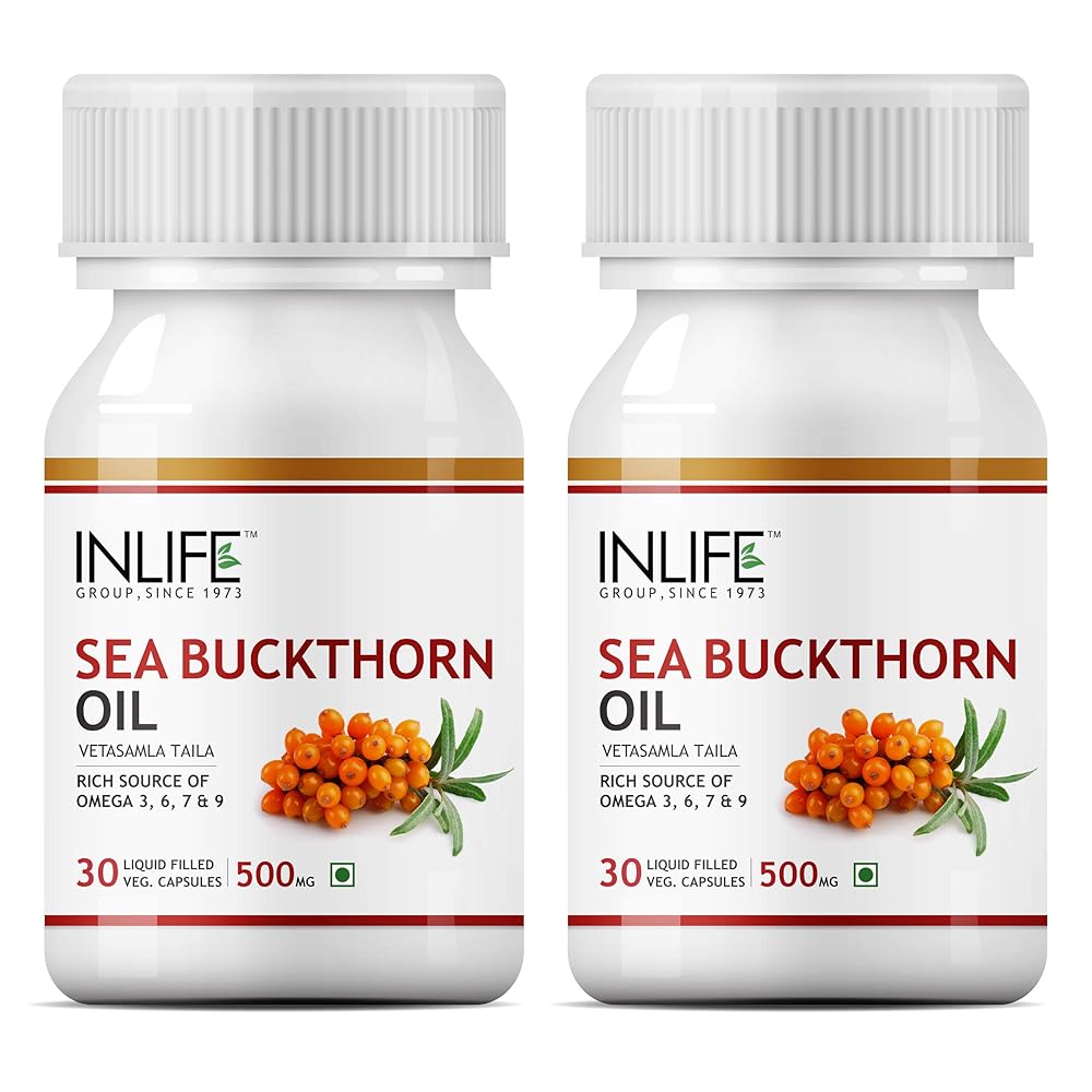 INLIFE Sea Buckthorn Seed Oil Capsules