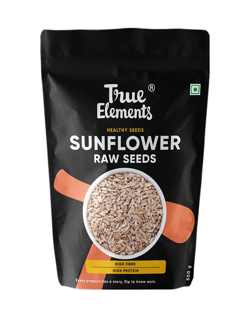 True Elements Raw Sunflower Seeds 500g