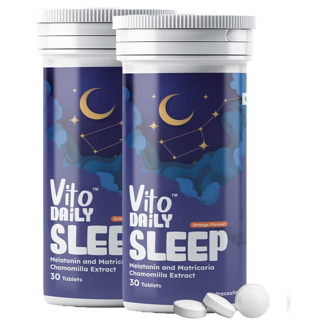 Vito Melatonin Sleep Tablets – Ch...
