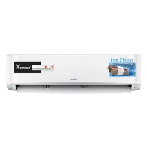 Hitachi 1.5 Ton Class 3 Star, ice Clean...