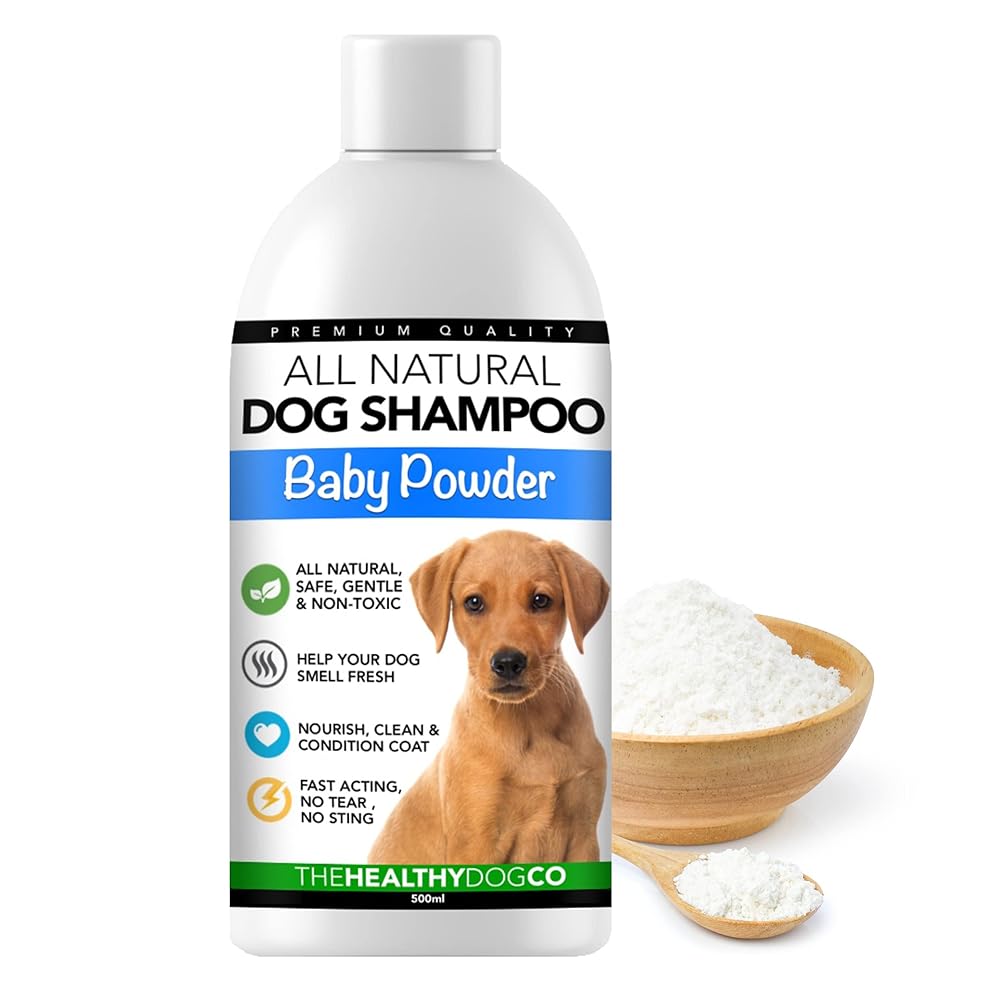 All-Natural Talc Dog Shampoo & Conditioner | 500ml |...