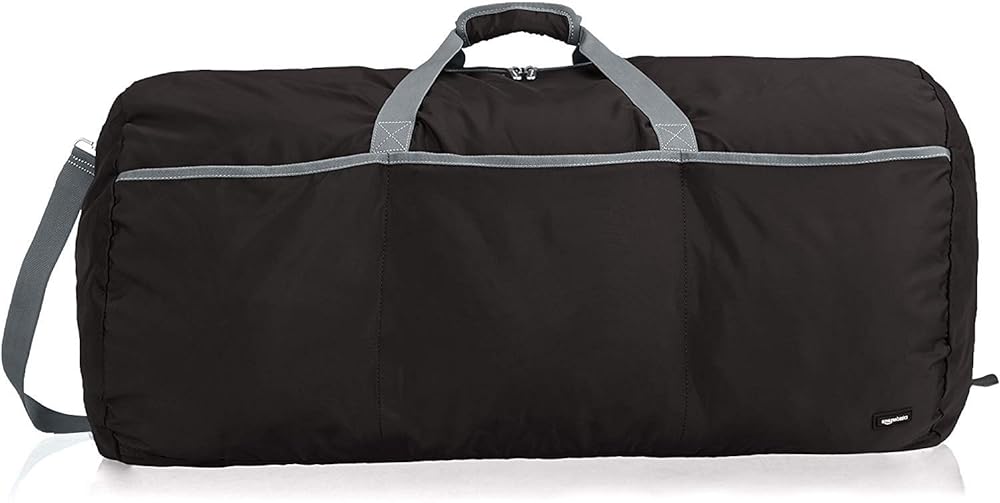 Amazon Basics Large Duffle Bag, 98L, Black