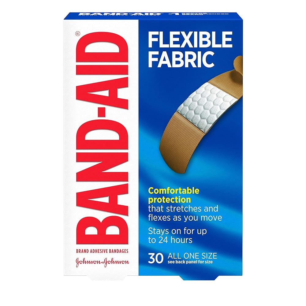 Band-Aid Flexible Fabric Adhesive Bandages