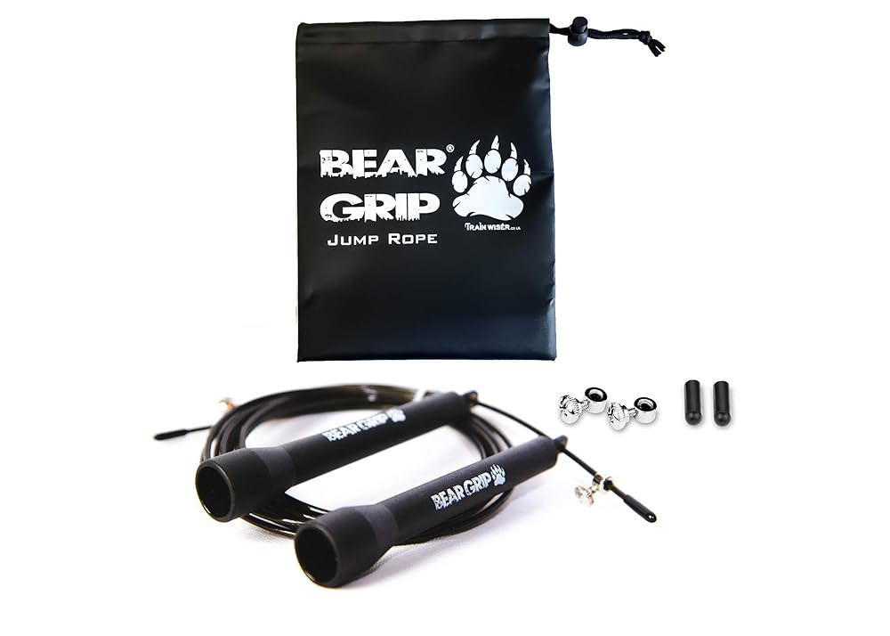 Bear Grip Speed Jump Rope with Steel Ball-Bearing