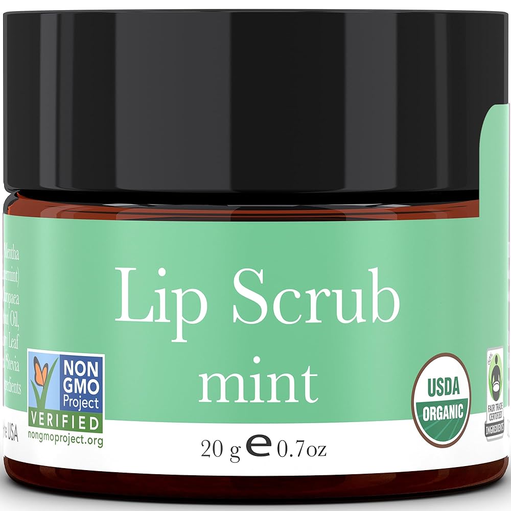 Beauty By Earth Organic Lip Scrub - Mint Flavor