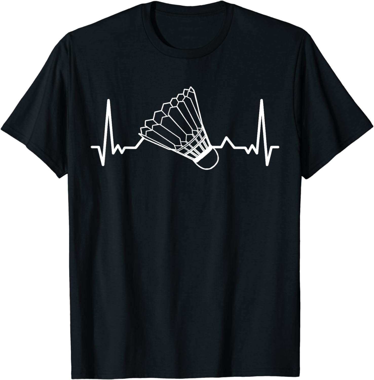 Cardiogram Badminton Shirt by Giocatore