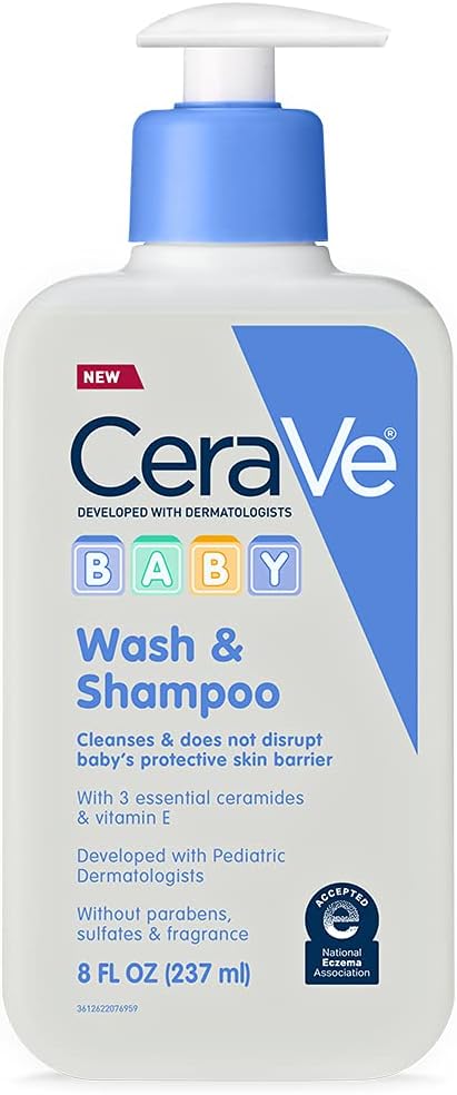 CeraVe Baby Wash & Shampoo, 8ozR...