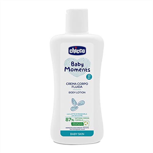 Chicco Baby Moments Almond Milk Body Cream - 200ml