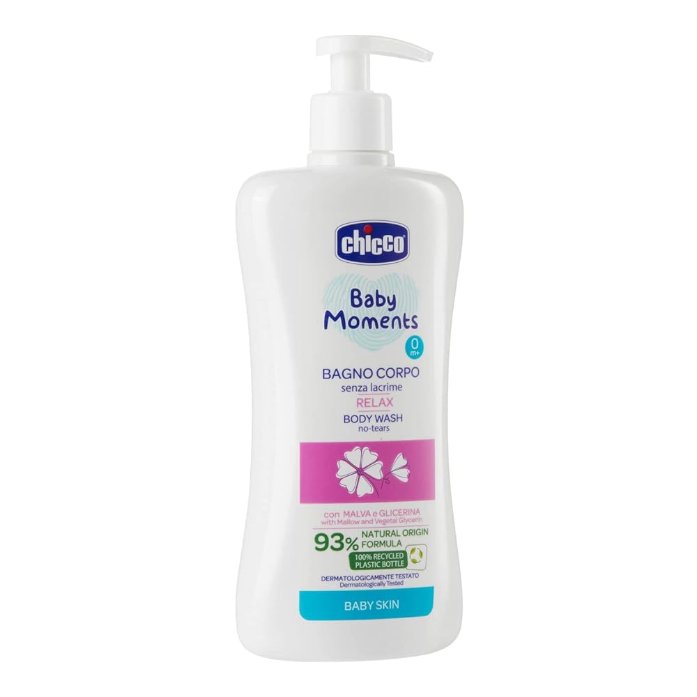 Chicco Baby Moments Body Wash, Tear-Free, Natural Fo...