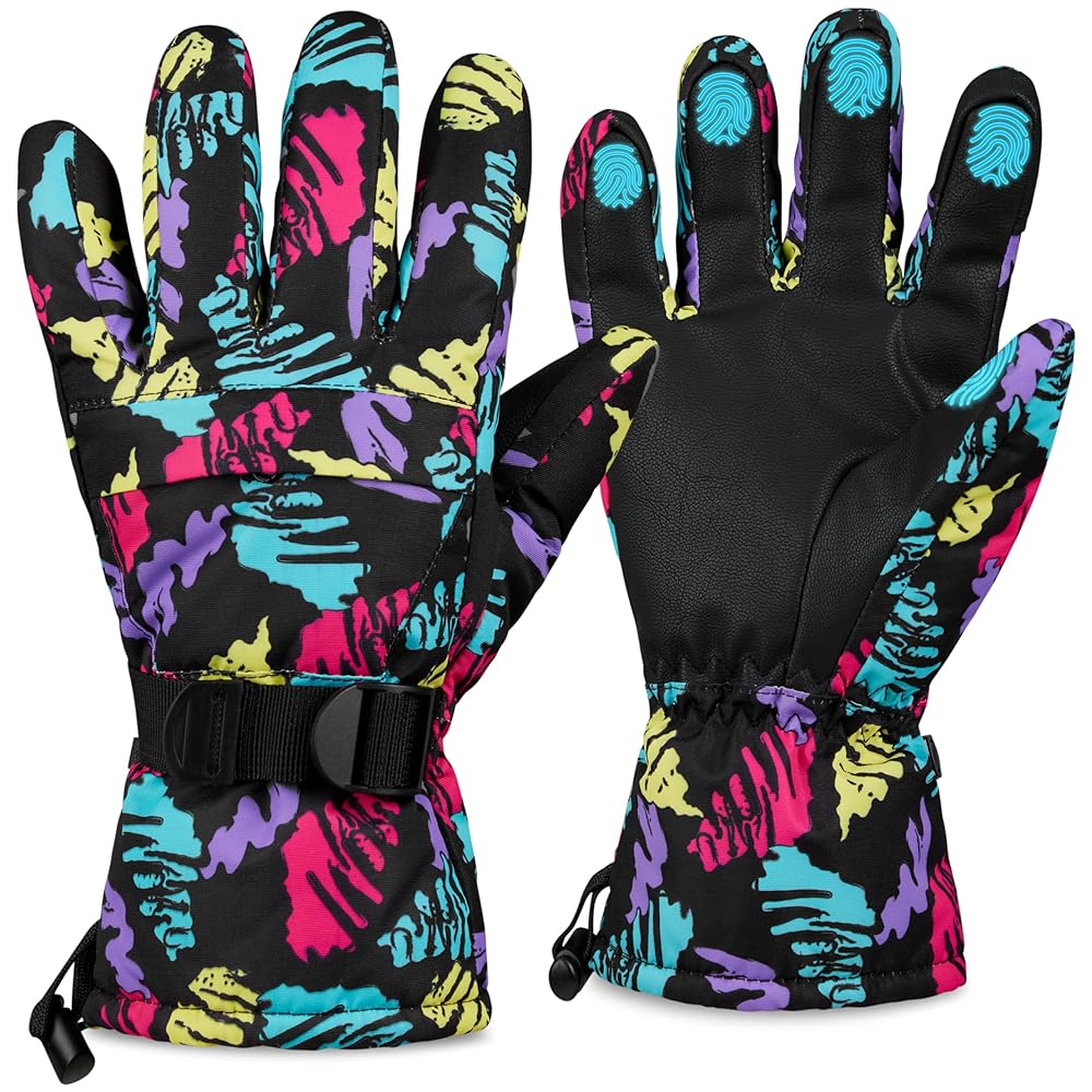 CityComfort Women's Thermal Ski Gloves