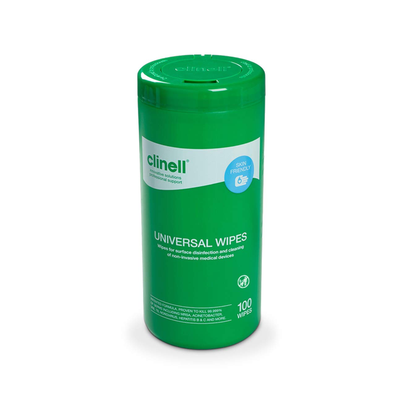 Clinell Universal Wipes – 100 Pack