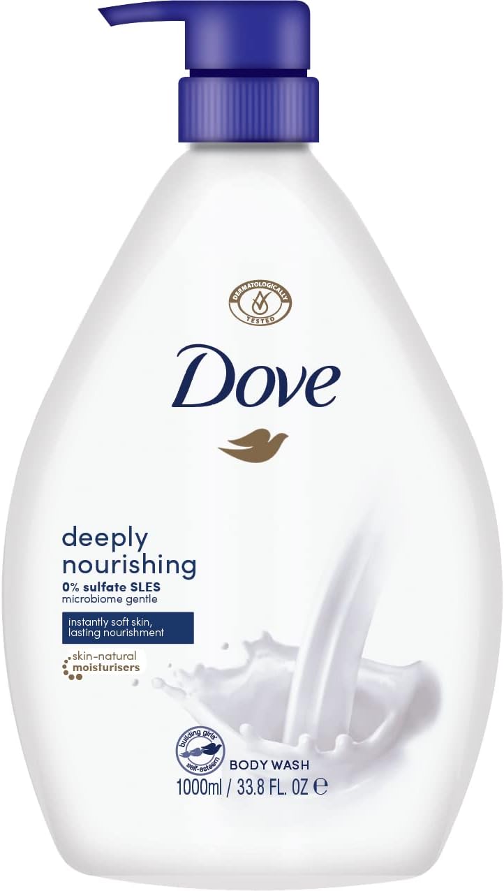 Dove Deeply Nourishing Body Wash 1000 ml