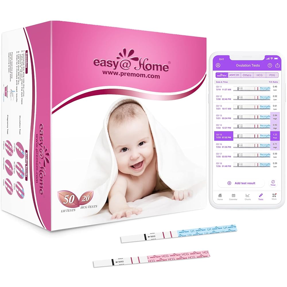 Easy@Home Fertility Test Kit with APP