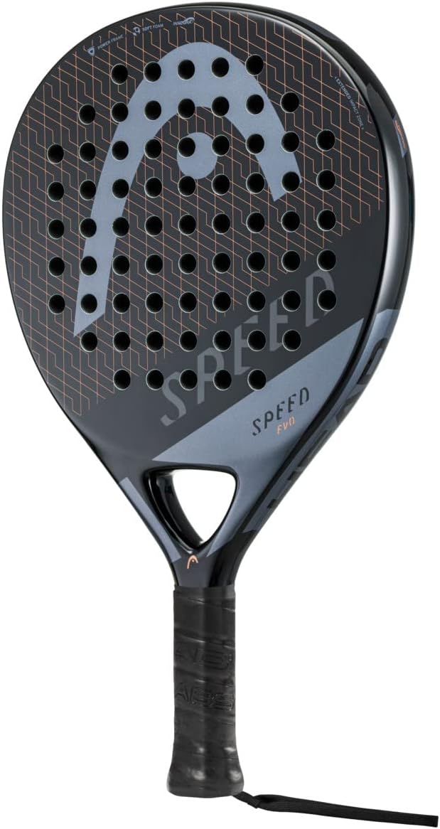 Evo Speed 2023 Padel Racquet, Black