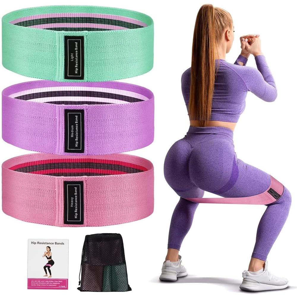 Fitness Resistance Bands with Various Resistance Levels