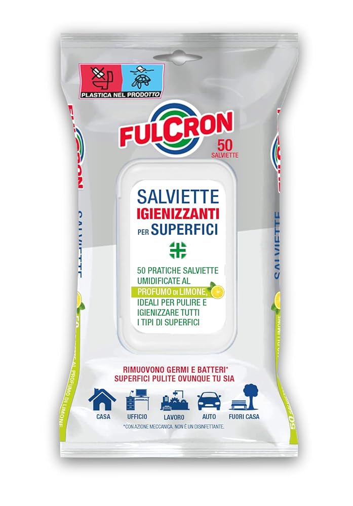 FULCRON Lemon Sanitizing Wipes