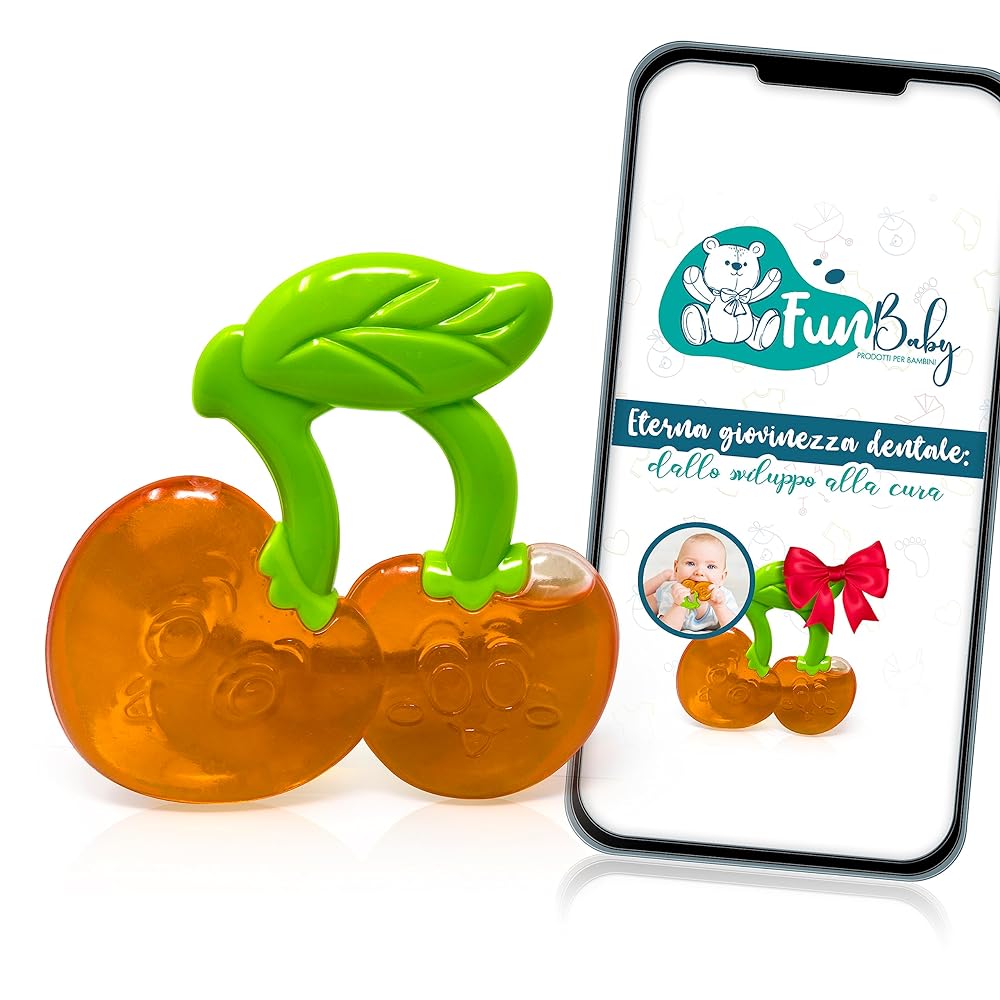 FunBaby Teething Massage Toy for Babies - Soft and S...