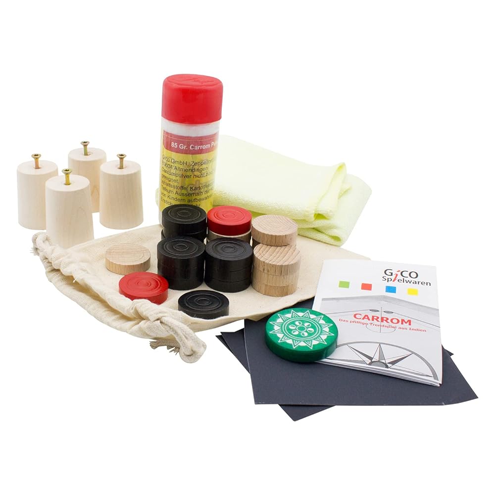 GICO Carrom Accessory Set – Model...