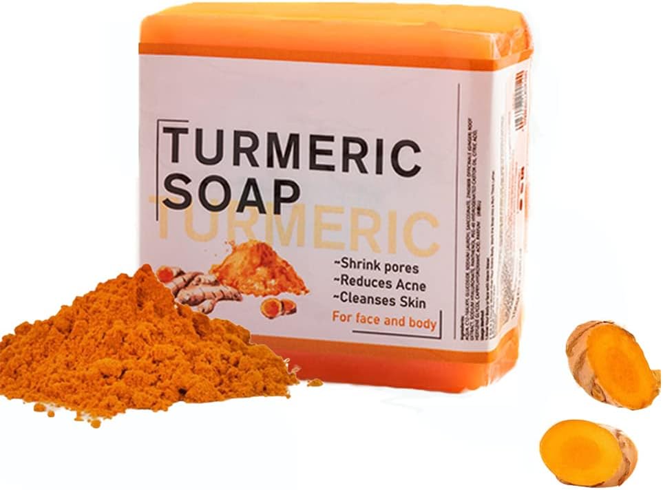 Ginger Turmeric Soap for Acne and Dark ...