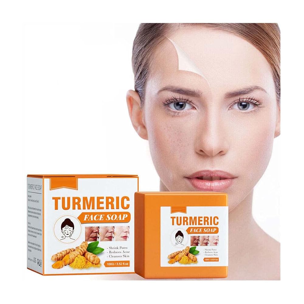 Ginger Turmeric Soap for Skin Whitening...