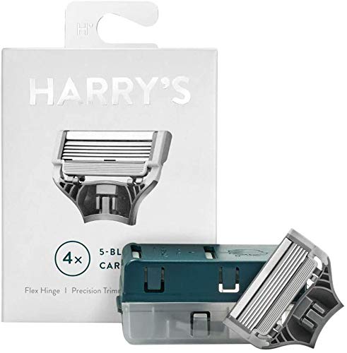 Harry's Tedesco 5-Blade Cartridges, Refill Pack, Fle...