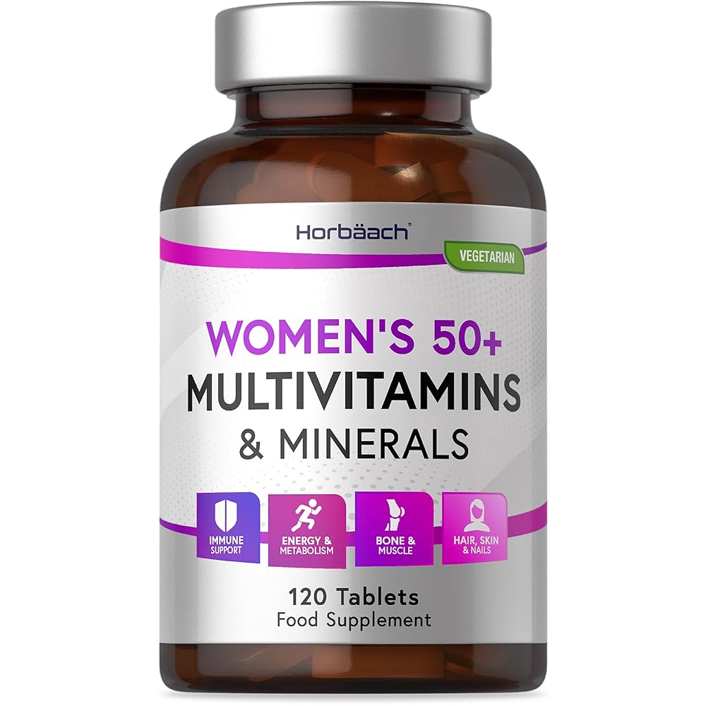 Horbaach Women's 50+ Multivitamin | 27 Essential Vit...