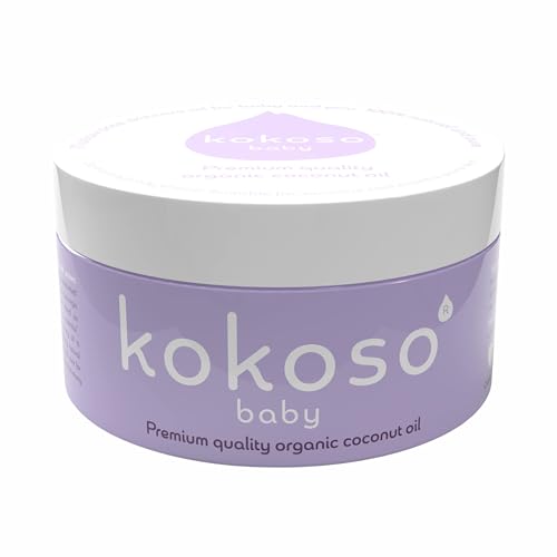 Kokoso Baby Organic Coconut Oil - Baby Massage &...