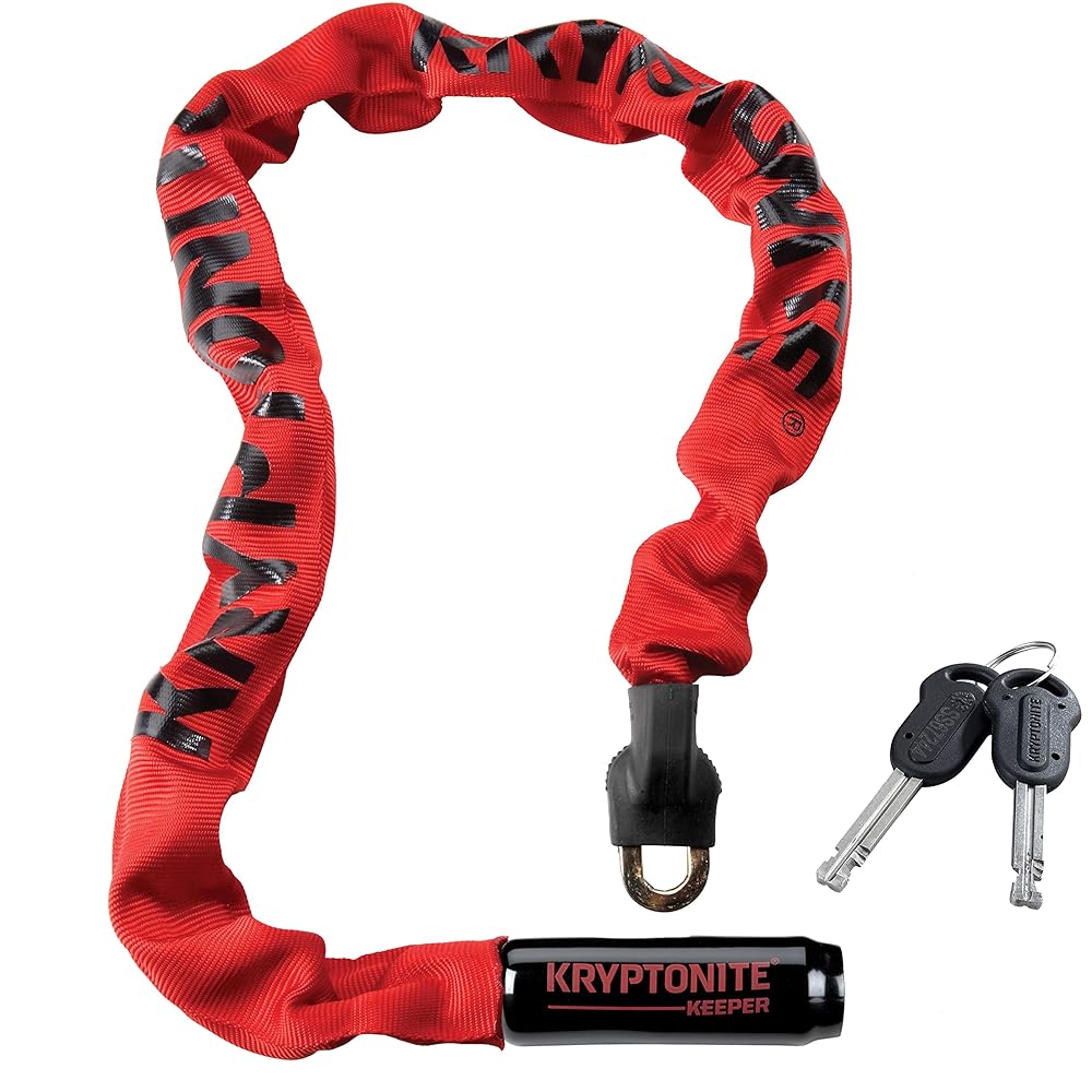 KRYPTONITE Chain Lock, Catena Keeper 785, Red, 85 cm