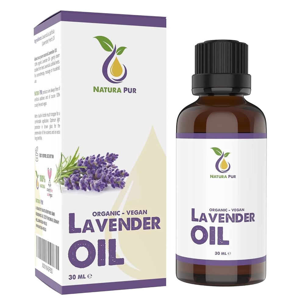 Lavender BIO Oil 30ml - 100% Natural, Vegan Essentia...