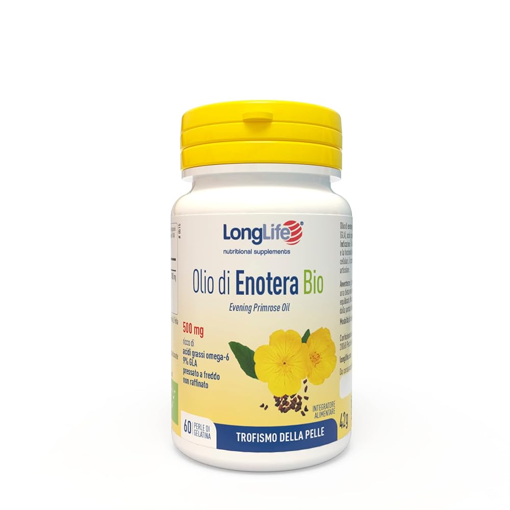 LongLife® Bio Enotera Oil – 500mg