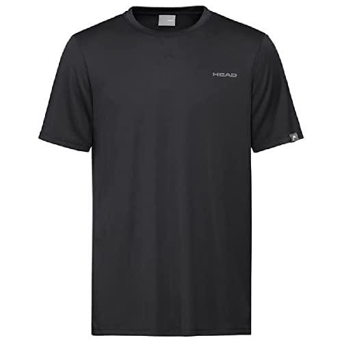 Men's Head T-shirt, Easy Court, Nero