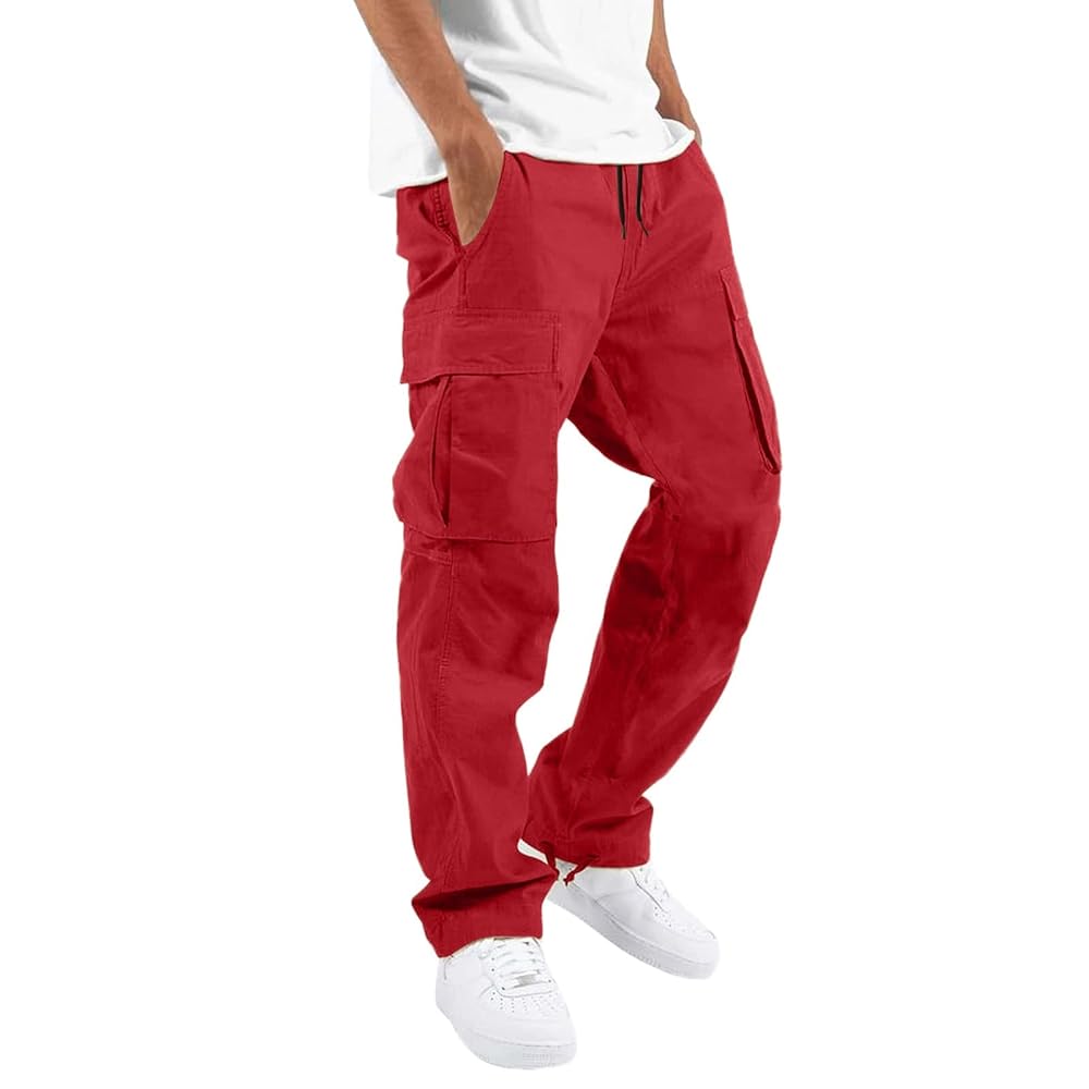 Men’s Work Cargo Pants with Open Hem