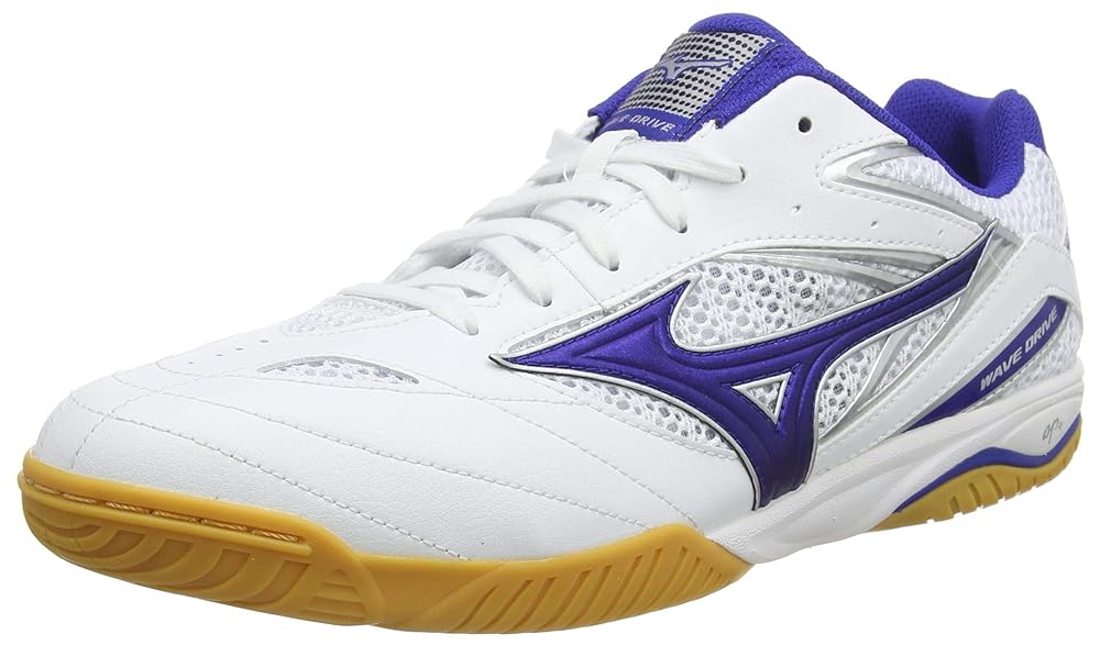 Mizuno Wave Drive 8 Ping Pong Shoes, Wh...