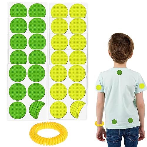 Mosquito Repellent Stickers - Natural Ingredients, 6...