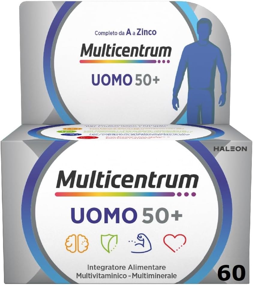 Multicentrum Uomo 50+ Multivitamin Supplement