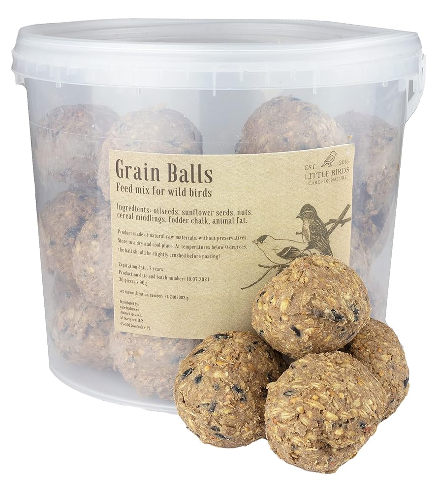 Natural Bird Food Balls – 100% Na...