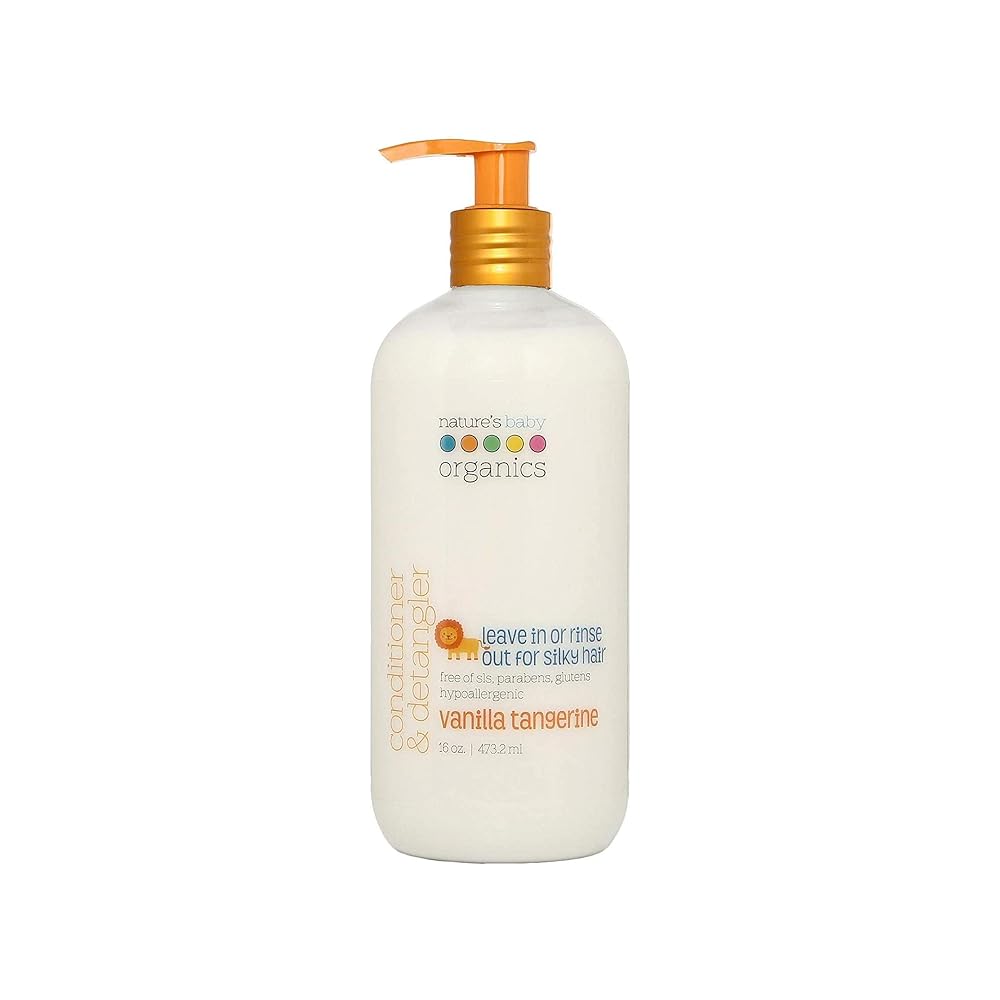 Nature's Baby Organics Conditioner & Detangler, ...