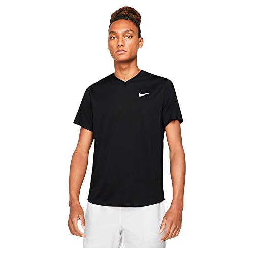 Nike Court Dry Victory T-Shirt, Black, L