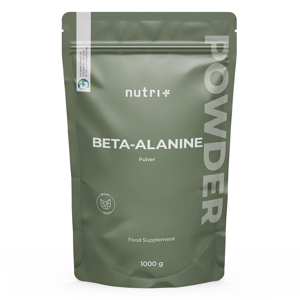 Nutri-Plus ß Alanina Powder - 1kg Vegan High-Dose Pr...