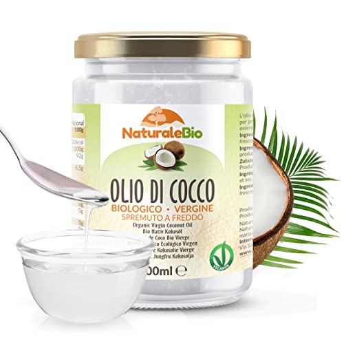 Organic Virgin Coconut Oil 500ml. Cold-...