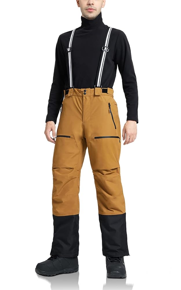 Pioneer Camp Waterproof Ski Pants with Detachable Su...