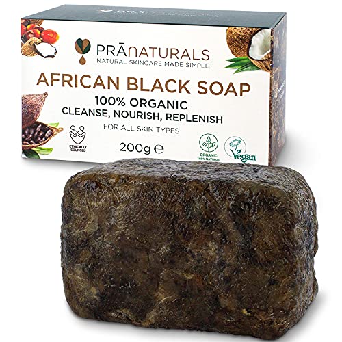 Pranaturals African Black Soap 200g