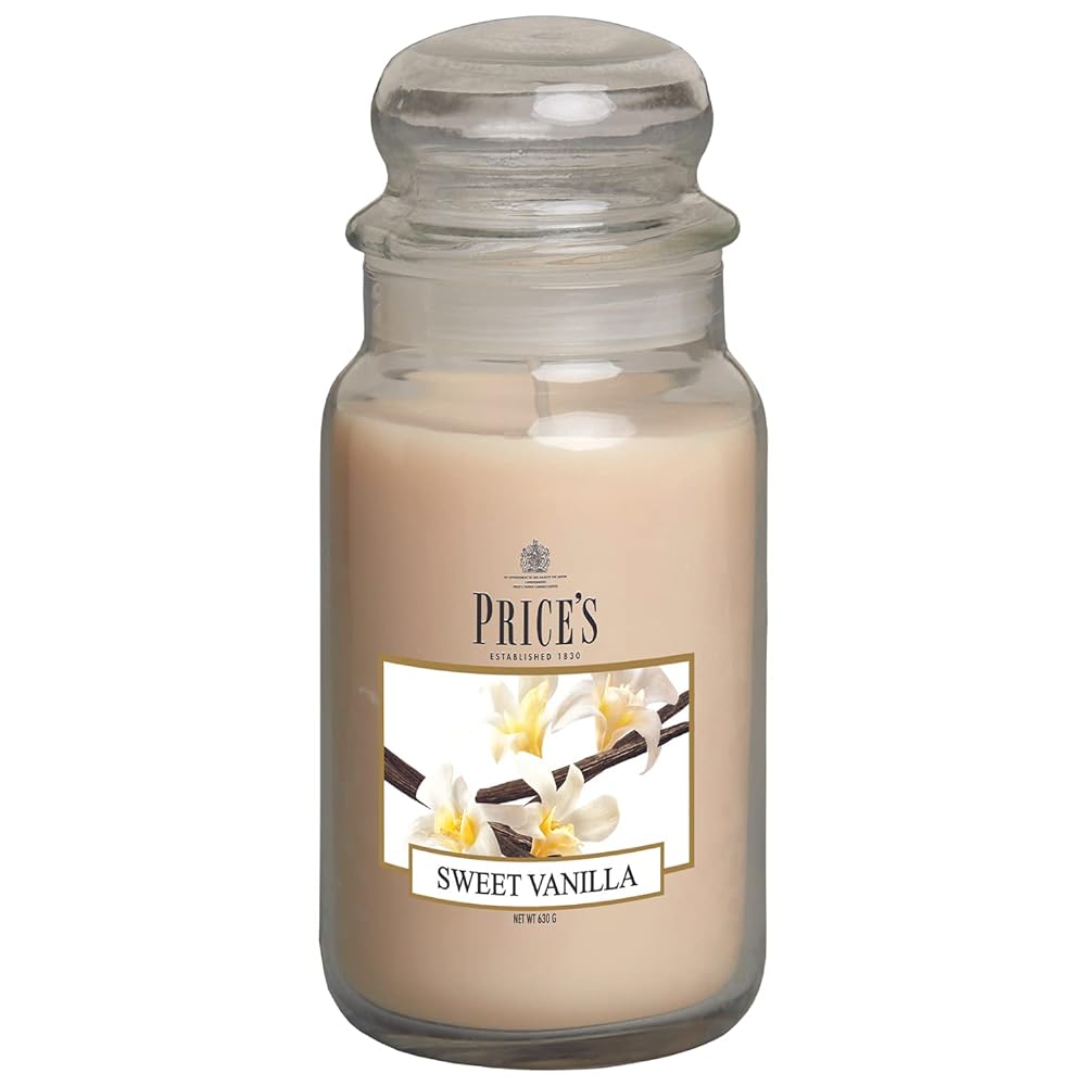 Price's Candles - Giara Grande Sweet Vanilla