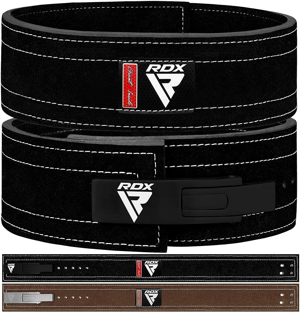 RDX Powerlifting Leather Belt