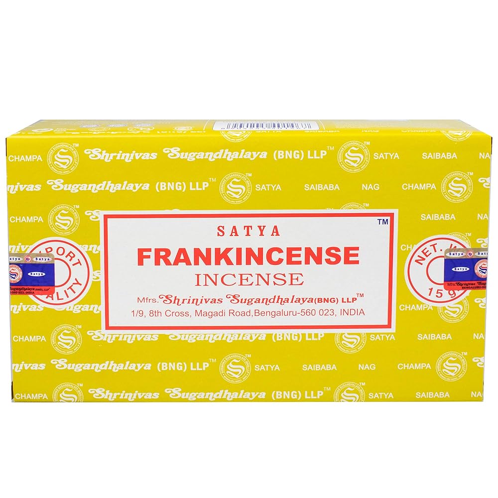 Satya Frankincense Incense 180g