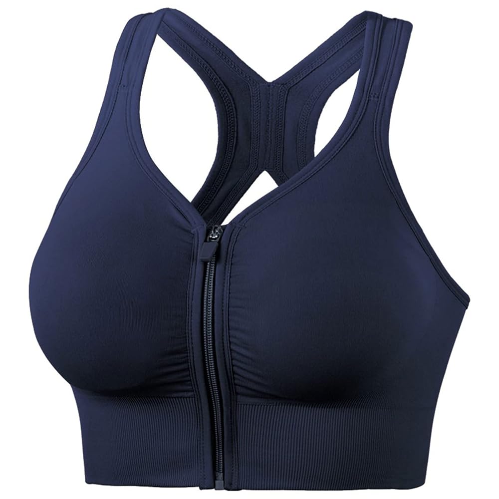 SUWALI Zip Front Sports Bra