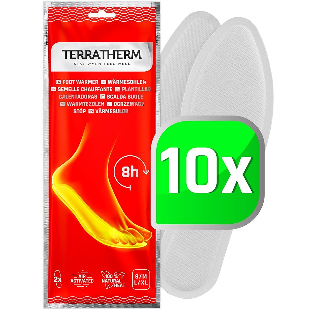 Thermal Insoles - Disposable Foot Warmers