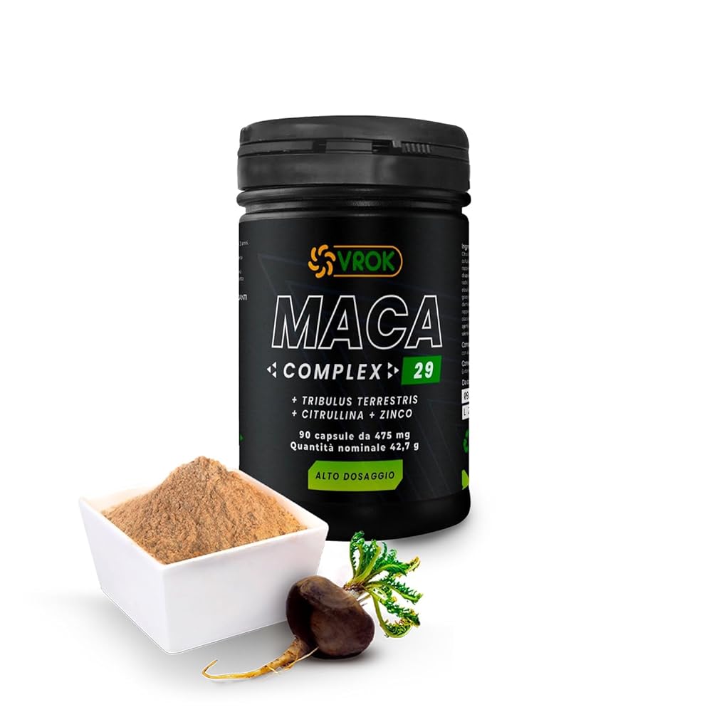 VROK Maca Tribulus Terrestris Supplement - 90 Capsules