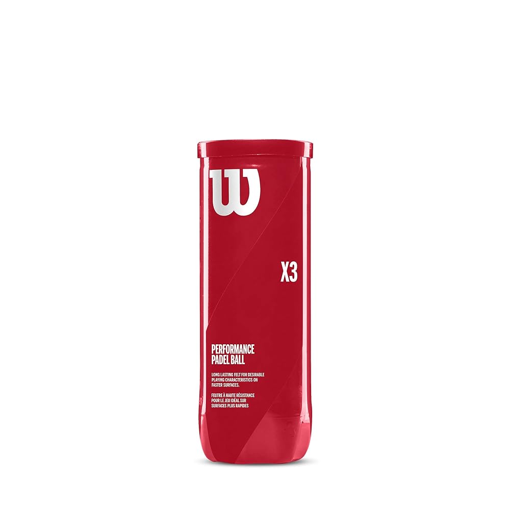 Wilson Padel X3 Ball – 4 Pack